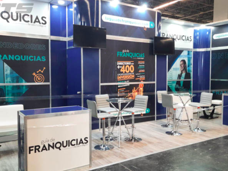 Stands para Expos Diseño y Producción México