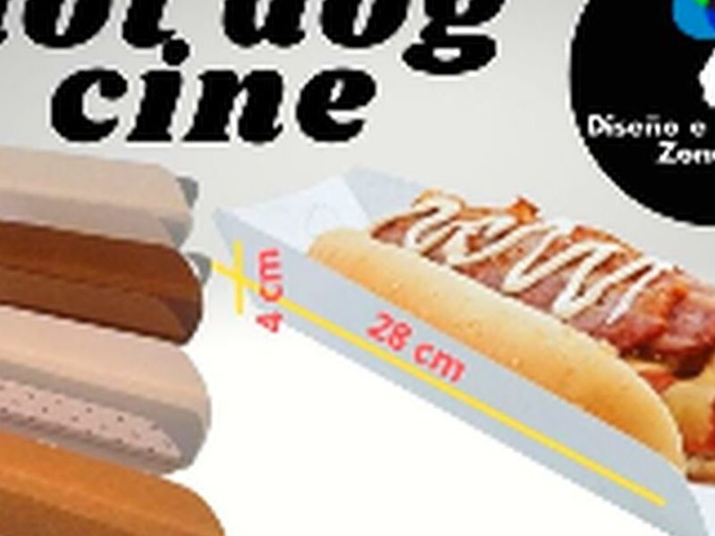 Caja hotdog sin tapa México