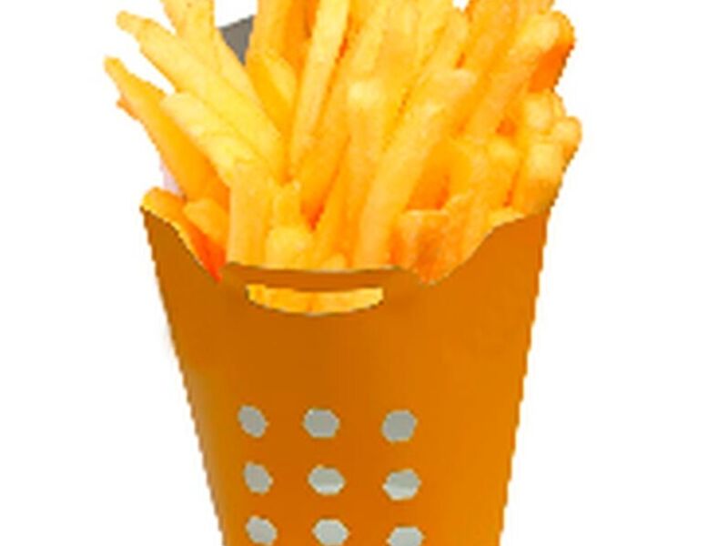 Caja papas fritas México