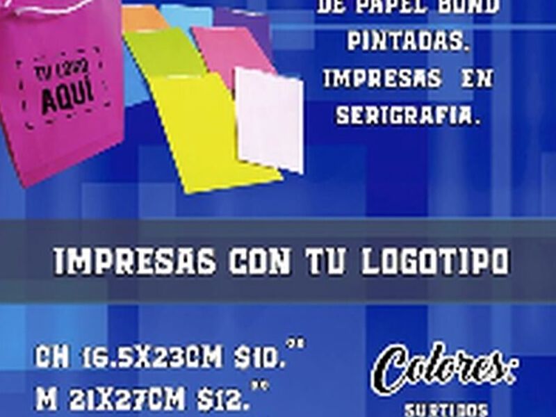 BOLSAS PAPEL BOND México