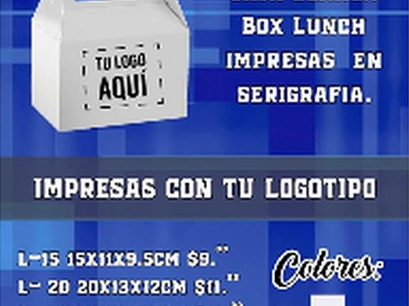 CAJAS BOX LUNCH México