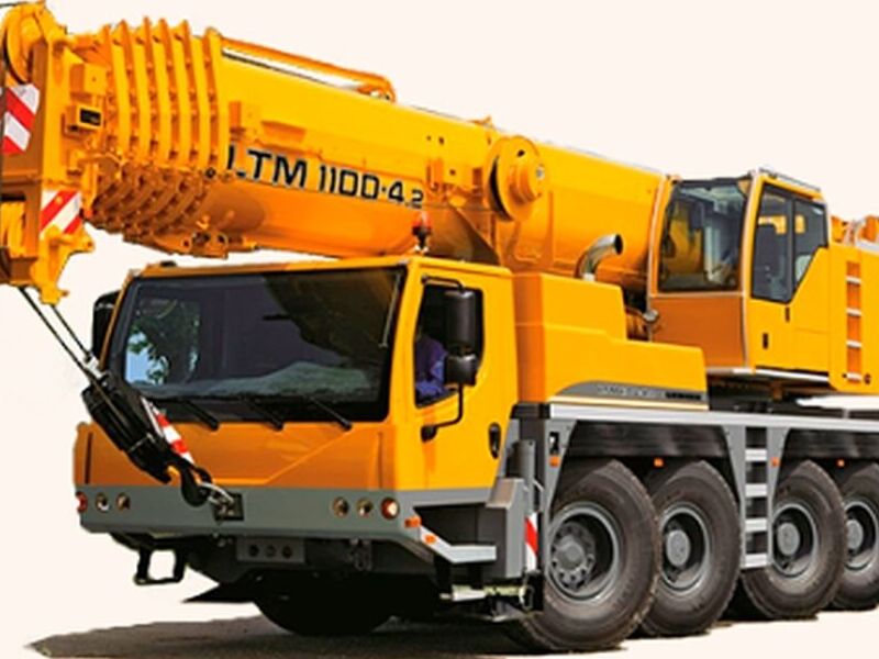 Grúas LIEBHERR LTM1100 México