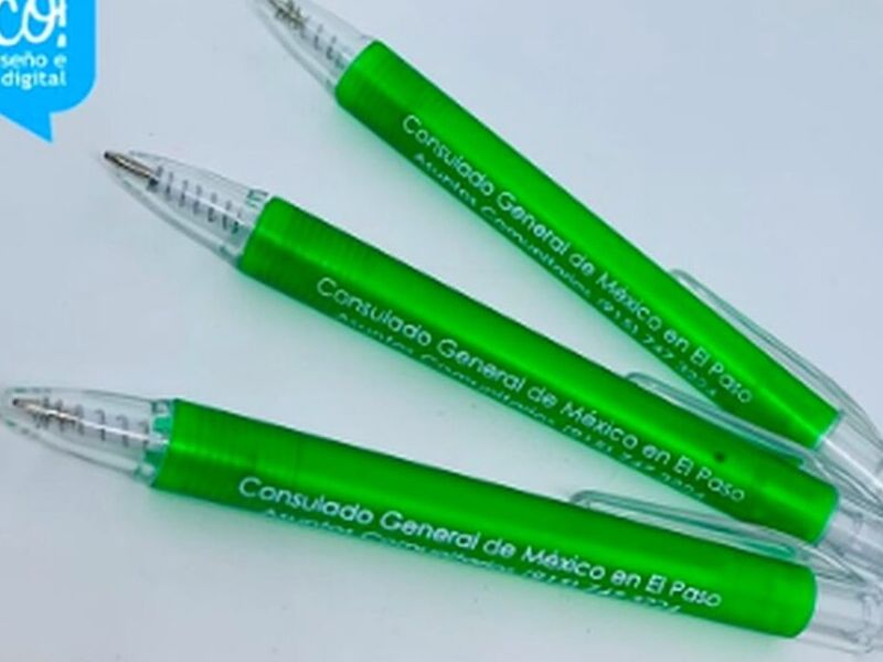 Plumas modelo Furor personalizadas México
