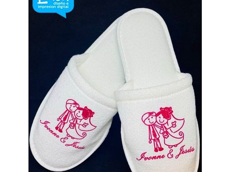 Pantuflas personalizadas México