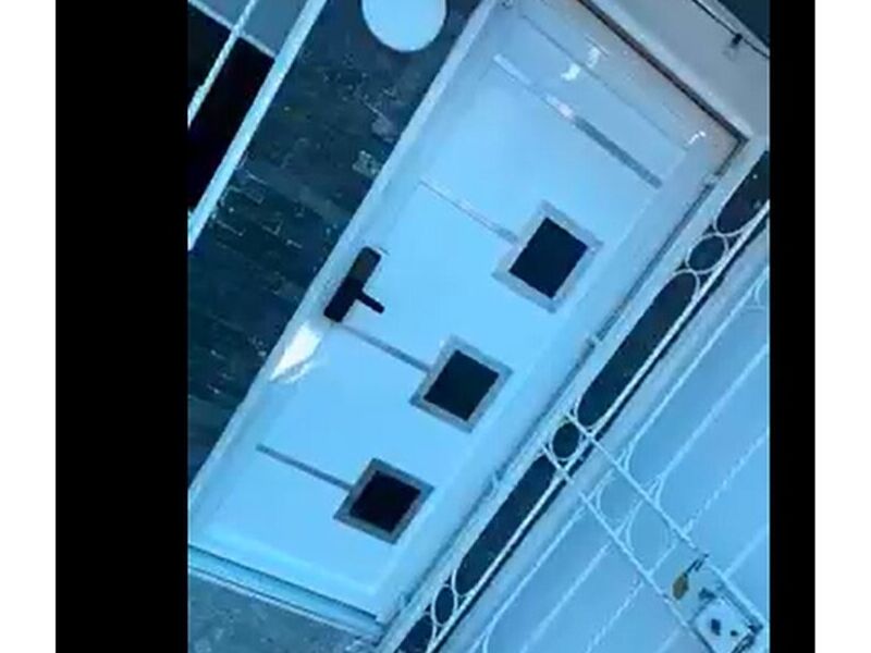 Puerta aluminio Blanco Estado Mexico 