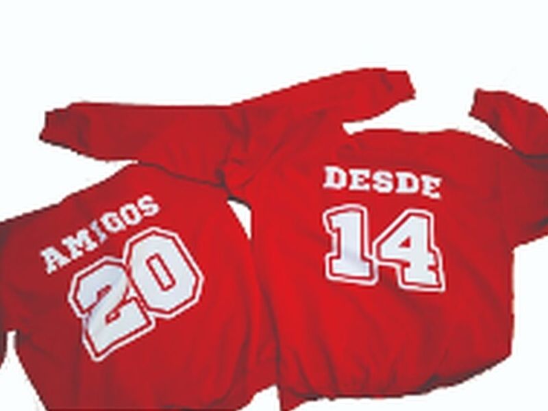 SUDADERA PERSONALIZADA México