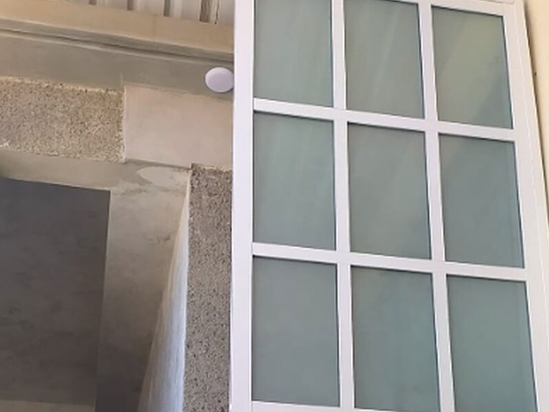 Ventana aluminio  cuadrado Morelos