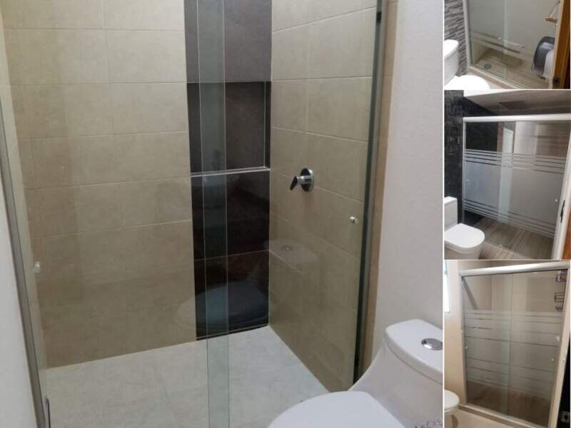 Cancel baño doble corrediza Clásico México 