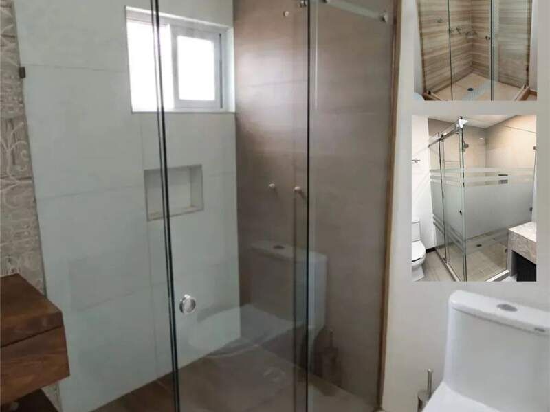 Canceles baño escuadra Bacalar México 
