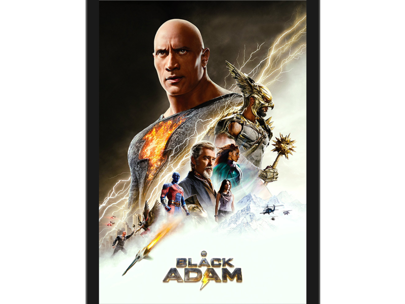 Cuadro Decorativo Black Adam México