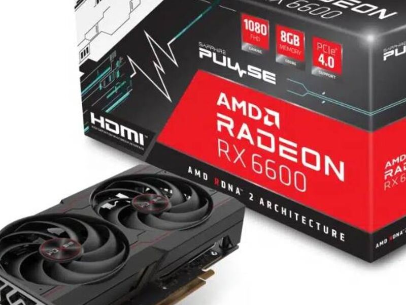 Sapphire Pulse Rx6600 8gb