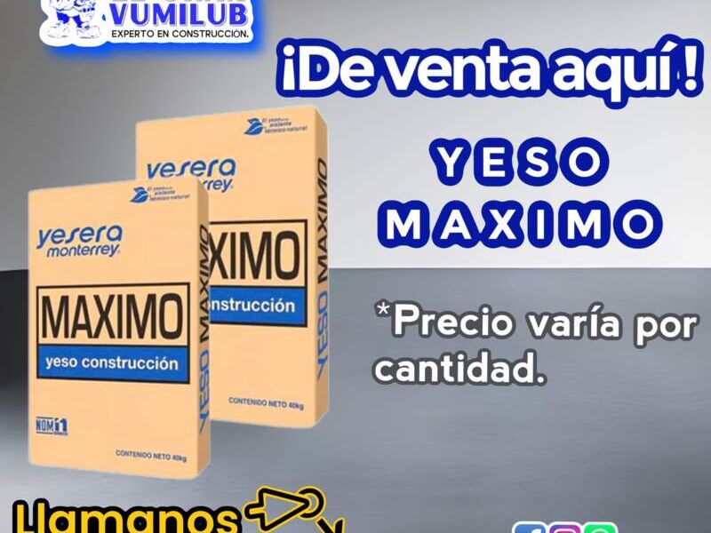 YESO MÁXIMO México 