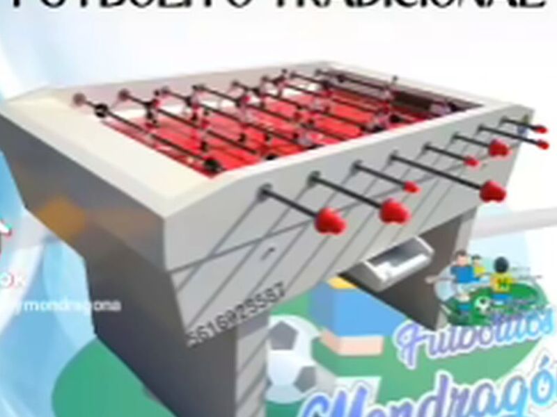 Futbolín en Nezahualcóyotl
