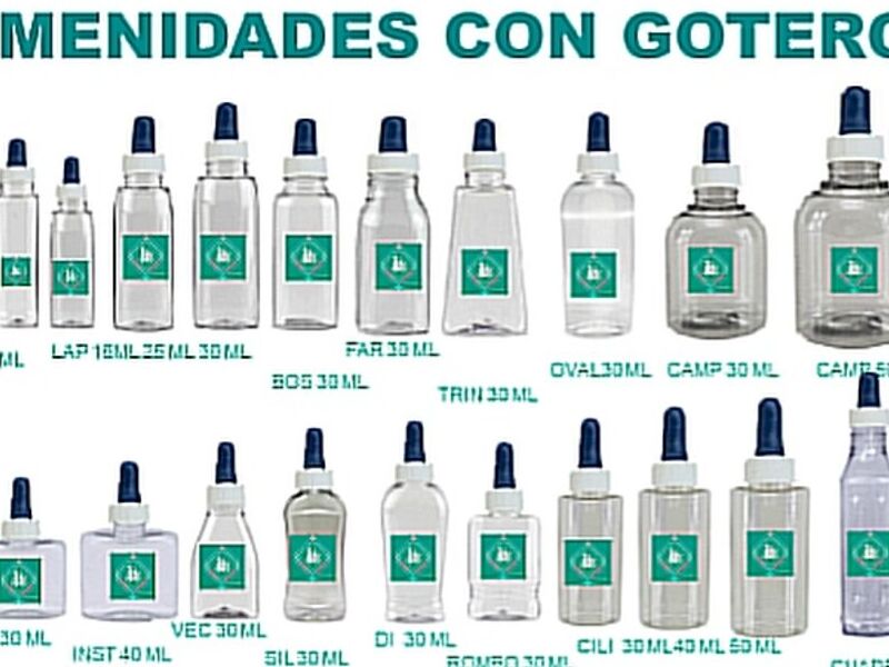 Amenidades con gotero