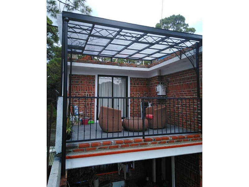 Pérgola con Lámina de Policarbonato México