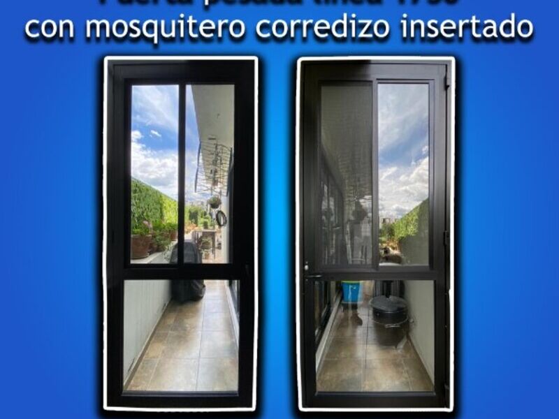Puerta pesada linea 1750 Puebla