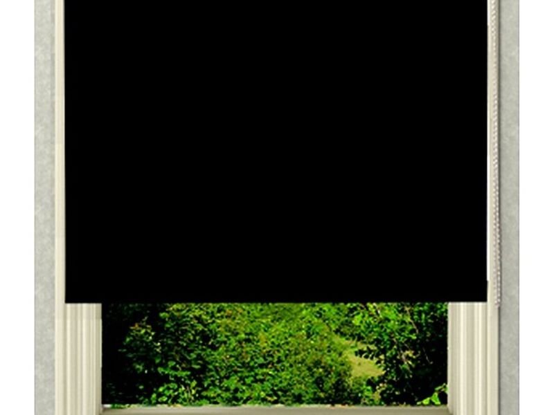 Persiana enrollable negro Los Mochis