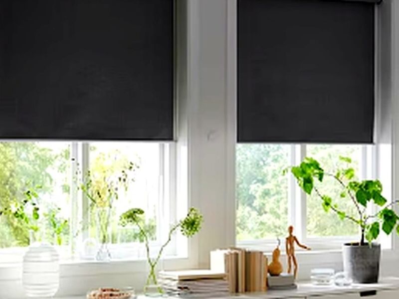 Persiana enrollable gris Los Mochis