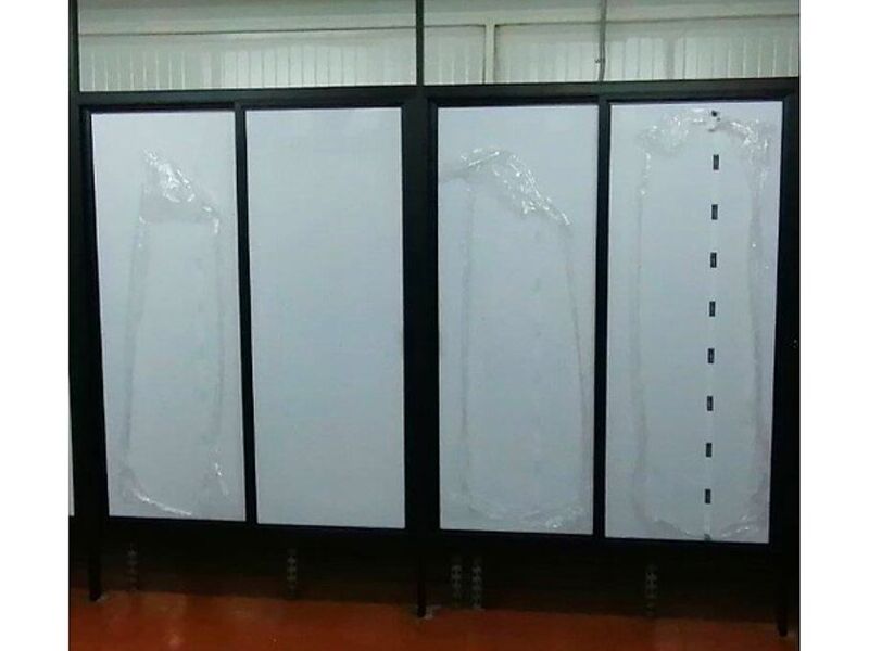 Puertas aluminio baño Monterrey 