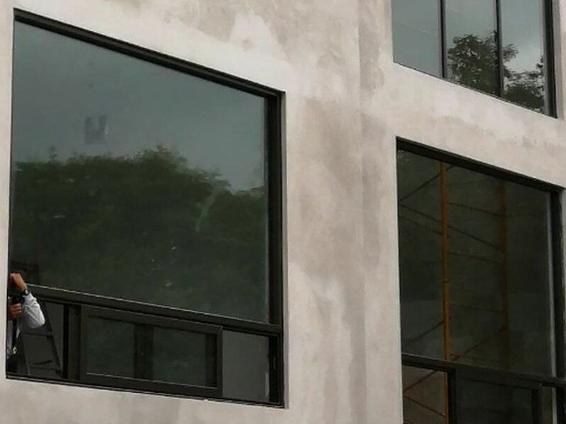 Ventana cuadrado Aluminio Monterrey 