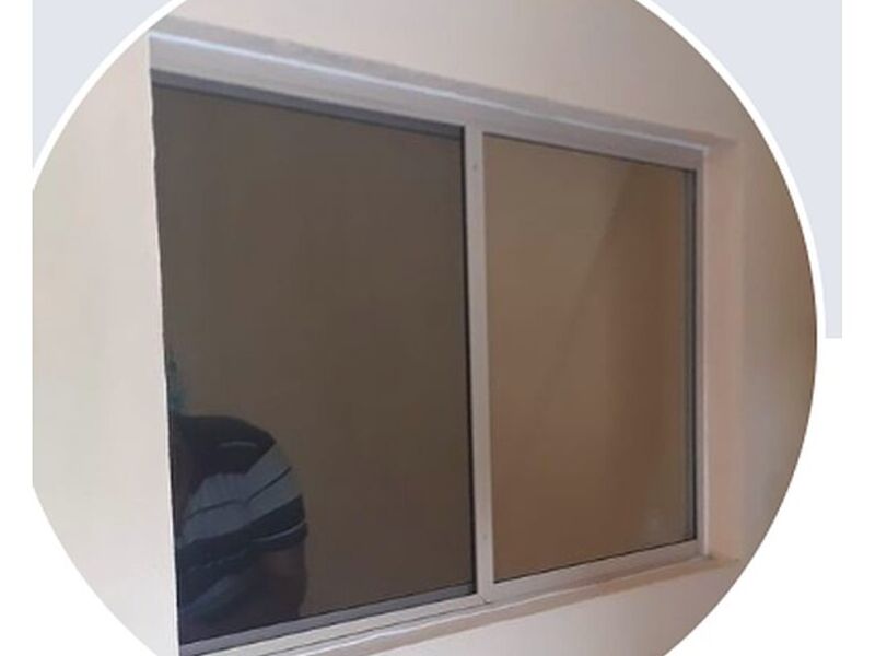 Ventana Aluminio blanco hueso Monterrey 