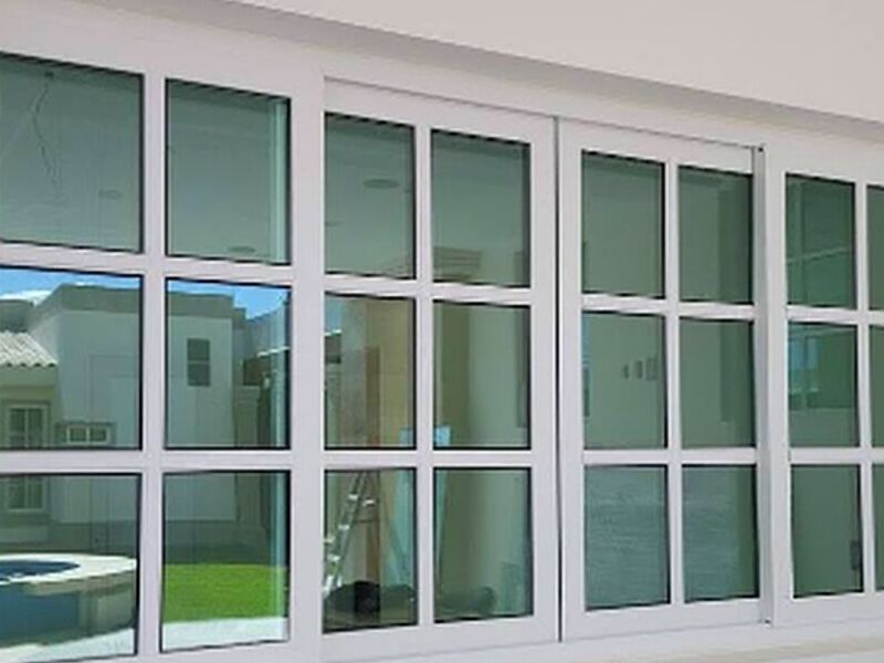 Ventana blanca pvc México