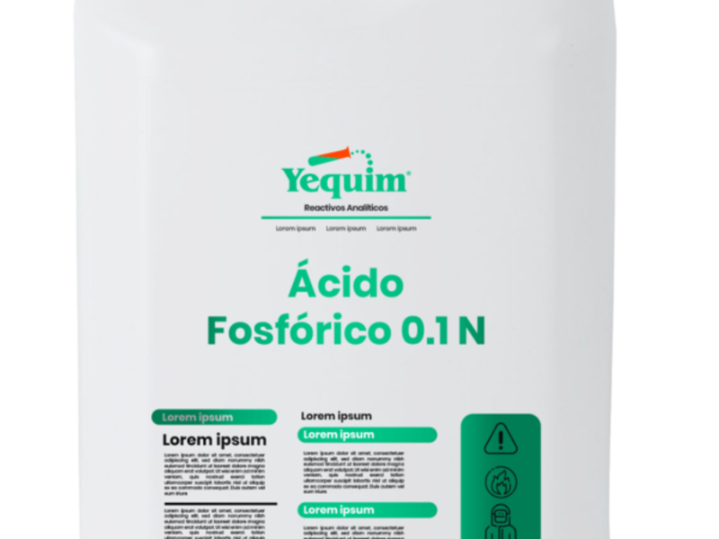 Ácido fosfórico 0.1 N - productos químicos, reactivos analíticos