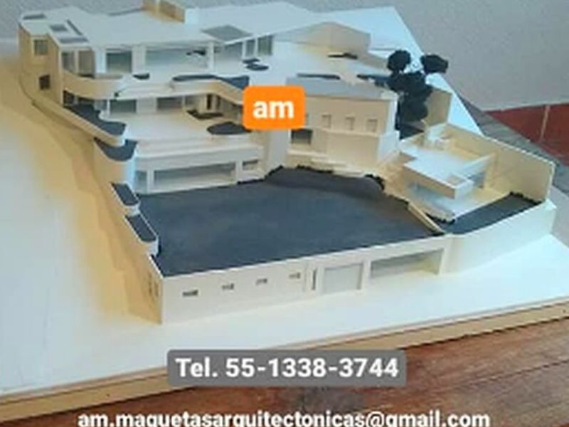 Maqueta monocromatica Mexico