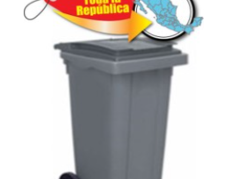 Contenedor basura importado 120lts  méxico