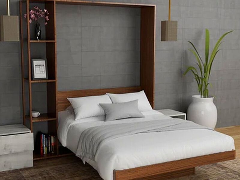 Cama Abatible Esencial Librero Matrim CDMX