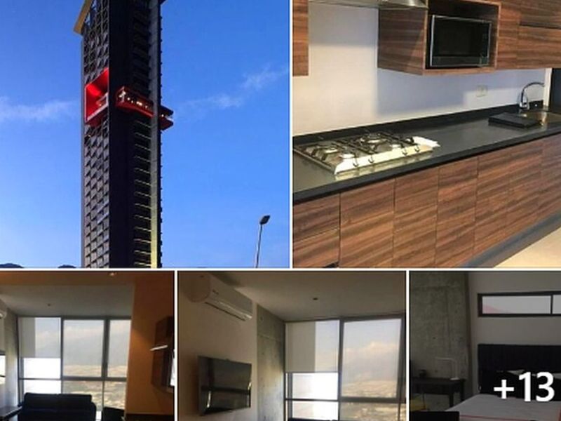 Departamento Torre Loft Vall amoblado Mty