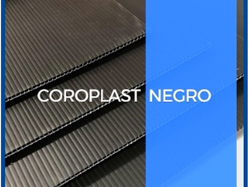 Coroplast negro Monterrey