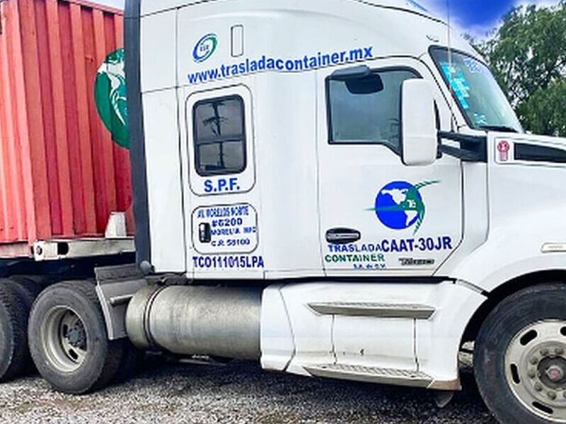 Servicio transporte container Guadalajara 