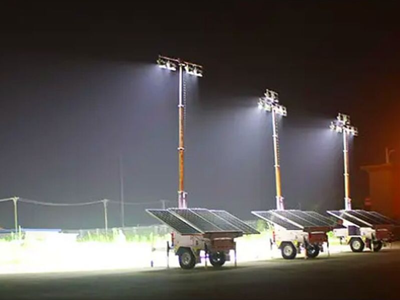 Torre solar iluminación México