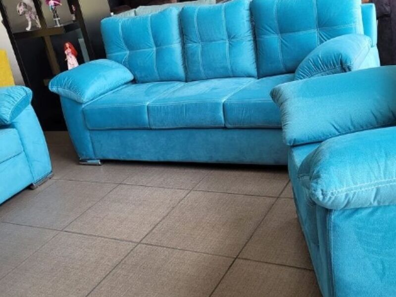 Juego sala turquesa México 