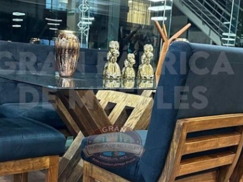Comedor Modelo Lumina 6 Sillas México 