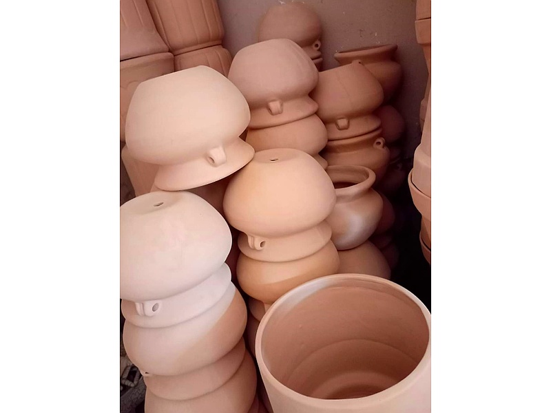 Macetas de barro México 