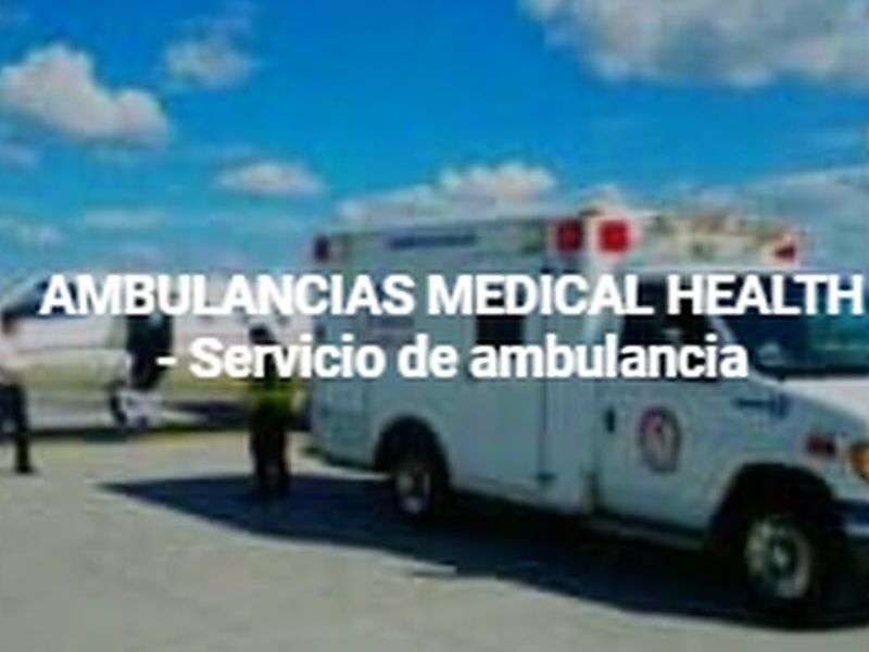 Renta ambulancia México. 