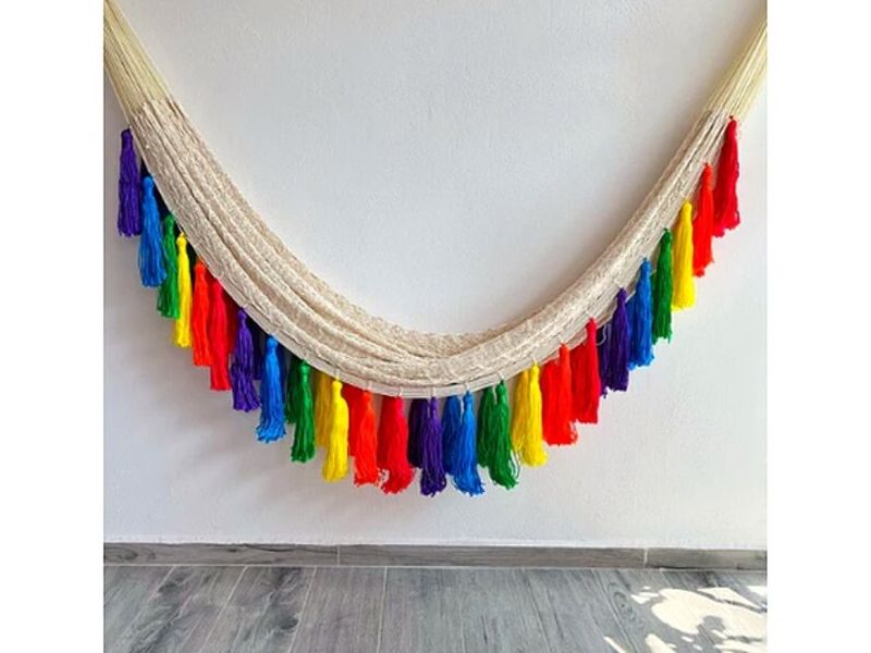 HAMACA POMPÓN MX