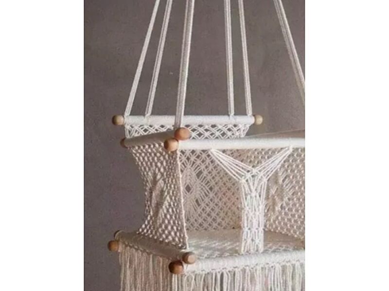 Columpio silla macramé MX