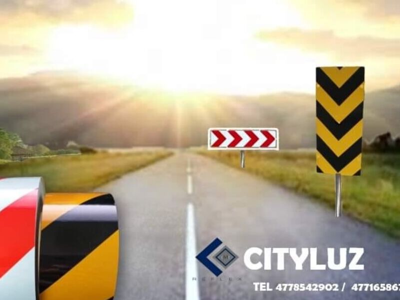 Cinta Cityluz amarillo negro México 