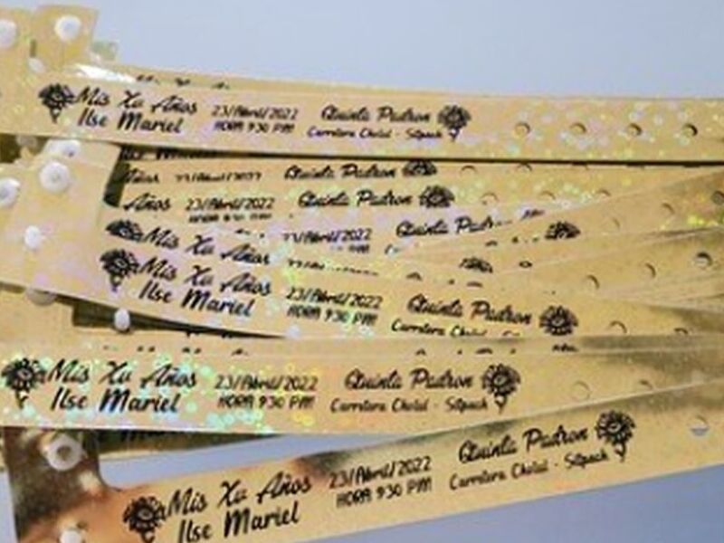Pulsera holográfica Yucatan