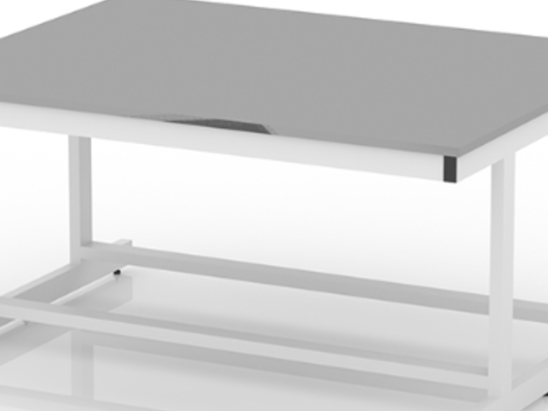 Mesa Apoyo Metal Base Reforzada México