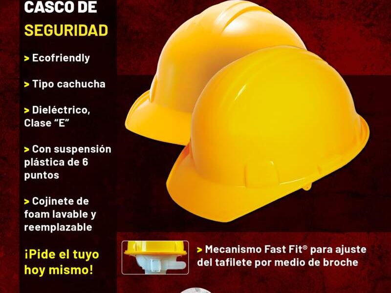 Casco seguridad cachucha México 