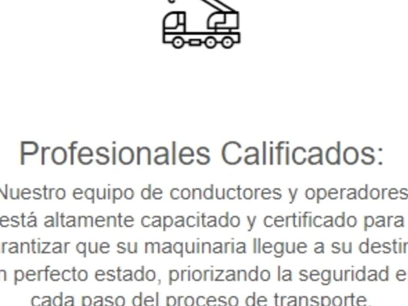 Servicio Operadores capacitados México 