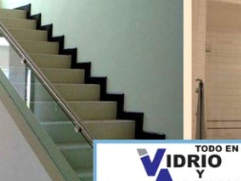 Trabajos en vidrios templado