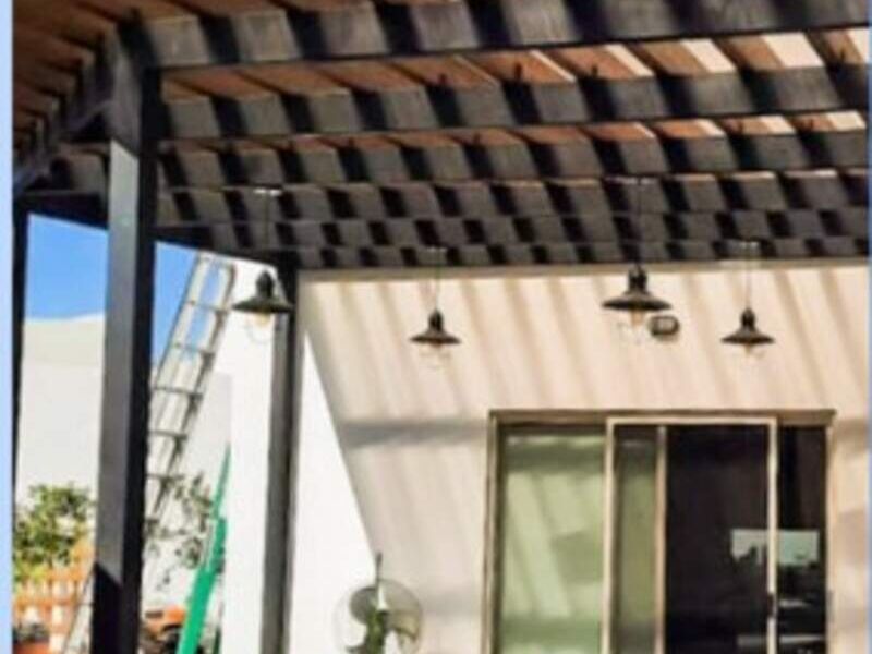 PERGOLA DE ALUMINIO DURO