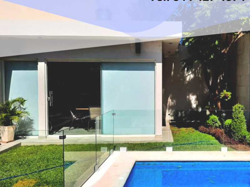 Barandal cristal templado 