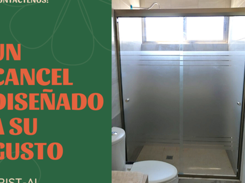 cancel diseño para baño