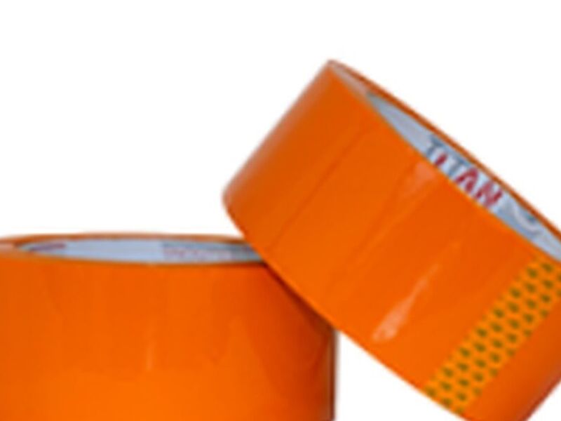 CINTA ADHESIVA COLOR NARANJA